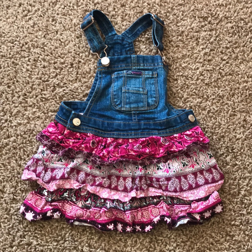 Toddler overall dress
